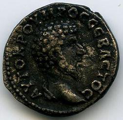 Римская империя · Marcus Aurelius · Didrachm · I в., аверс, Федеральное государственное бюджетное учреждение культуры "Государственный музей изобразительных искусств имени А.С. Пушкина"