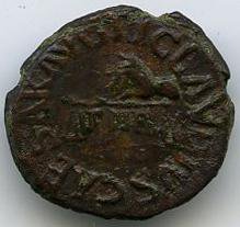 аверс Римская империя · Claudius · I в.