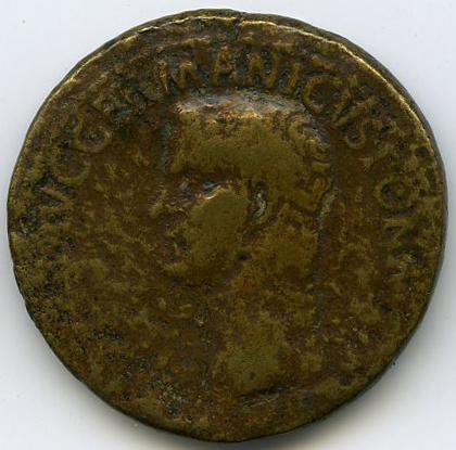 аверс Римская империя · Sestertius · I в.
