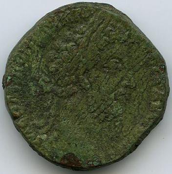 аверс Римская империя · Commodus · Sestertius · I в.