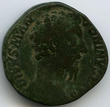 Римская империя · Commodus · Sestertius · I в., аверс, Государственный музей изобразительных искусств имени А.С. Пушкина