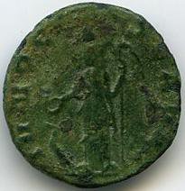 Римская империя · Gallienus · Antoninianus · II в., реверс, Федеральное государственное бюджетное учреждение культуры "Государственный музей изобразительных искусств имени А.С. Пушкина"