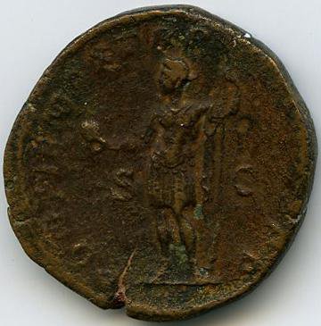 реверс Римская империя · Severus Alexander · Sestertius · II в.