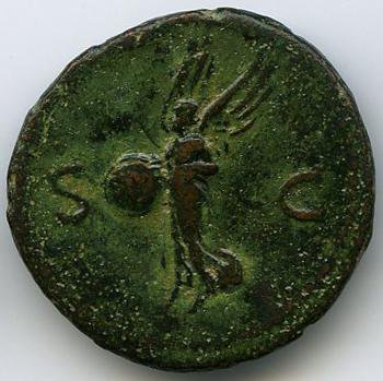 реверс Римская империя · Nero · As · I в.