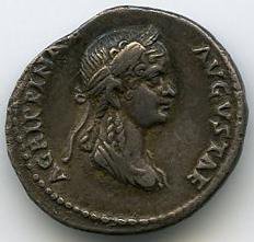 Римская империя · Claudius · Denarius · I в., реверс, Федеральное государственное бюджетное учреждение культуры "Государственный музей изобразительных искусств имени А.С. Пушкина"