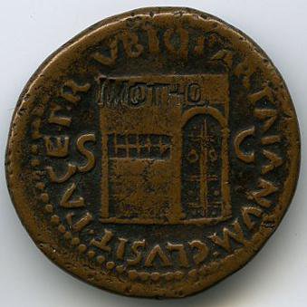 Римская империя · Nero · As · I в., реверс, Федеральное государственное бюджетное учреждение культуры "Государственный музей изобразительных искусств имени А.С. Пушкина"