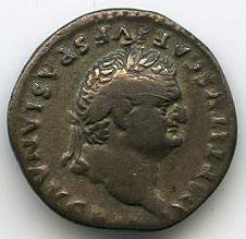 Римская империя · Titus · Denarius · I в., аверс, Федеральное государственное бюджетное учреждение культуры "Государственный музей изобразительных искусств имени А.С. Пушкина"