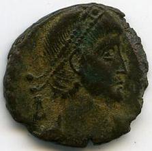 Римская империя · Constantius Gallus · III в., аверс, Федеральное государственное бюджетное учреждение культуры "Государственный музей изобразительных искусств имени А.С. Пушкина"