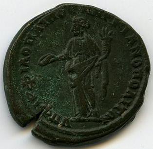 Римская империя · Severus Alexander · II в., реверс, Федеральное государственное бюджетное учреждение культуры "Государственный музей изобразительных искусств имени А.С. Пушкина"
