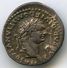 Римская империя · Titus · Denarius · I в., аверс, Федеральное государственное бюджетное учреждение культуры "Государственный музей изобразительных искусств имени А.С. Пушкина"