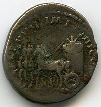 Римская империя · Titus · Denarius · I в., реверс, Федеральное государственное бюджетное учреждение культуры "Государственный музей изобразительных искусств имени А.С. Пушкина"
