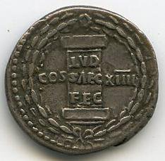Римская империя · Domitian · Denarius · I в., реверс, Федеральное государственное бюджетное учреждение культуры "Государственный музей изобразительных искусств имени А.С. Пушкина"