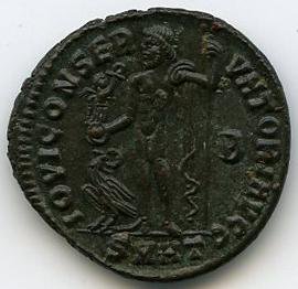 Римская империя · Follis · III в., реверс, Федеральное государственное бюджетное учреждение культуры "Государственный музей изобразительных искусств имени А.С. Пушкина"