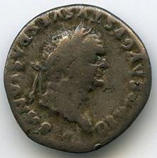 Римская империя · Titus · Denarius · I в., аверс, Федеральное государственное бюджетное учреждение культуры "Государственный музей изобразительных искусств имени А.С. Пушкина"
