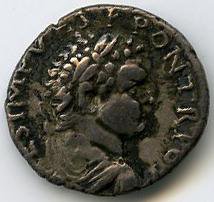 Римская империя · Vespasian · Denarius · I в., аверс, Государственный музей изобразительных искусств имени А.С. Пушкина