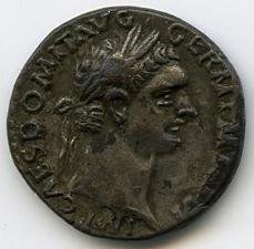 Римская империя · Domitian · Denarius · I в., аверс, Федеральное государственное бюджетное учреждение культуры "Государственный музей изобразительных искусств имени А.С. Пушкина"