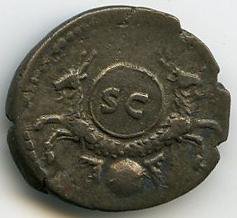 Римская империя · Titus · Denarius · I в., реверс, Федеральное государственное бюджетное учреждение культуры "Государственный музей изобразительных искусств имени А.С. Пушкина"