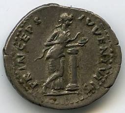 Римская империя · Vespasian · Denarius · I в., реверс, Государственный музей изобразительных искусств имени А.С. Пушкина