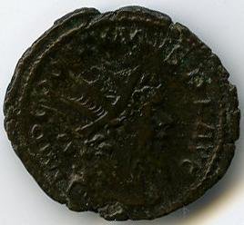 Римская империя · Postumus · Antoninianus · II в., аверс, Федеральное государственное бюджетное учреждение культуры "Государственный музей изобразительных искусств имени А.С. Пушкина"