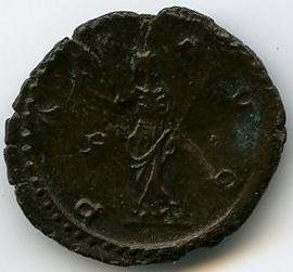 Римская империя · Postumus · Antoninianus · II в., реверс, Федеральное государственное бюджетное учреждение культуры "Государственный музей изобразительных искусств имени А.С. Пушкина"