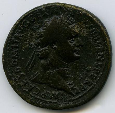 аверс Римская империя · Domitian · Sestertius · I в.