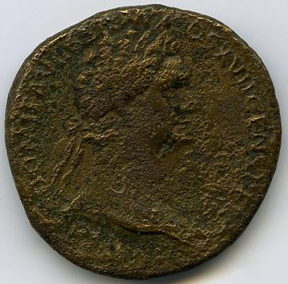 аверс Римская империя · Domitian · I в.