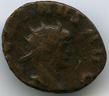 Римская империя · Gallienus · II в., аверс, Федеральное государственное бюджетное учреждение культуры "Государственный музей изобразительных искусств имени А.С. Пушкина"