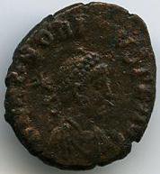 аверс Римская империя · Honorius · III в.