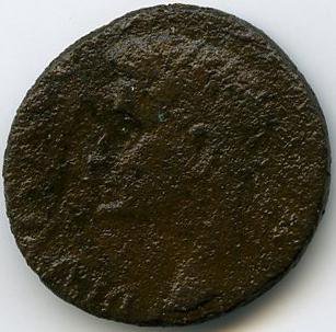 Римская империя · Tiberius · I в., аверс, Федеральное государственное бюджетное учреждение культуры "Государственный музей изобразительных искусств имени А.С. Пушкина"