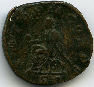 реверс Римская империя · Sestertius · II в.