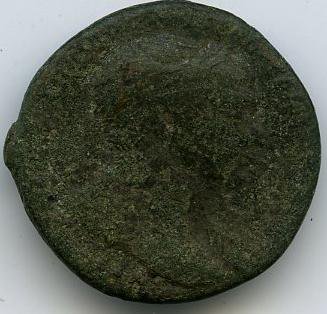 Римская империя · Trajan · As · I в., аверс, Федеральное государственное бюджетное учреждение культуры "Государственный музей изобразительных искусств имени А.С. Пушкина"