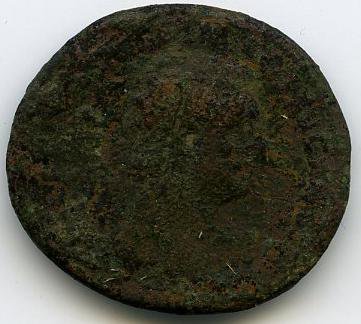 Римская империя · Domitian · As · I в., аверс, Федеральное государственное бюджетное учреждение культуры "Государственный музей изобразительных искусств имени А.С. Пушкина"