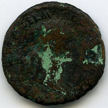 Римская империя · Domitian · Dupondius · I в., аверс, Федеральное государственное бюджетное учреждение культуры "Государственный музей изобразительных искусств имени А.С. Пушкина"