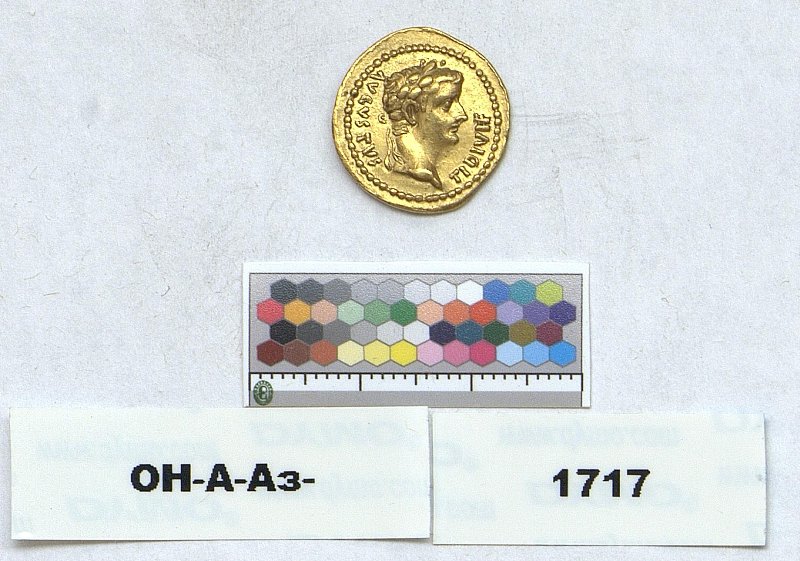 аверс Римская империя · Tiberius · Quinarius · I в.