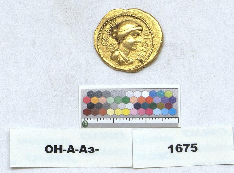 Римская республика · Aureus · I в. до н. э., Федеральное государственное бюджетное учреждение культуры "Государственный Эрмитаж"
