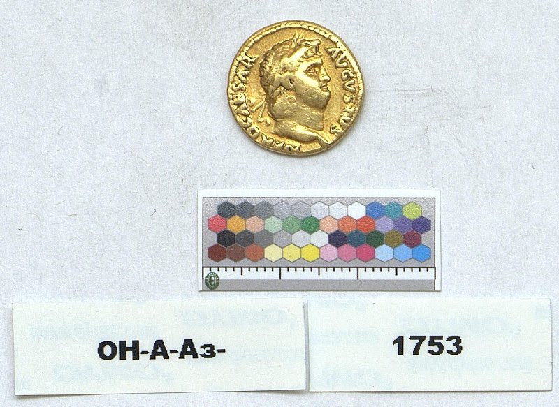 Римская империя · Nero · Aureus · I в., Федеральное государственное бюджетное учреждение культуры "Государственный Эрмитаж"