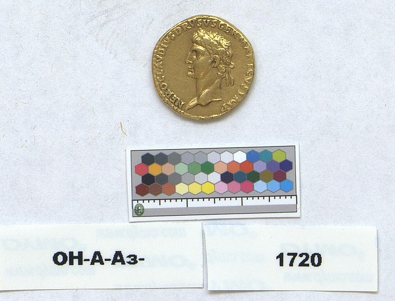 аверс Римская империя · Drusus the Elder · Aureus · I в. до н. э.