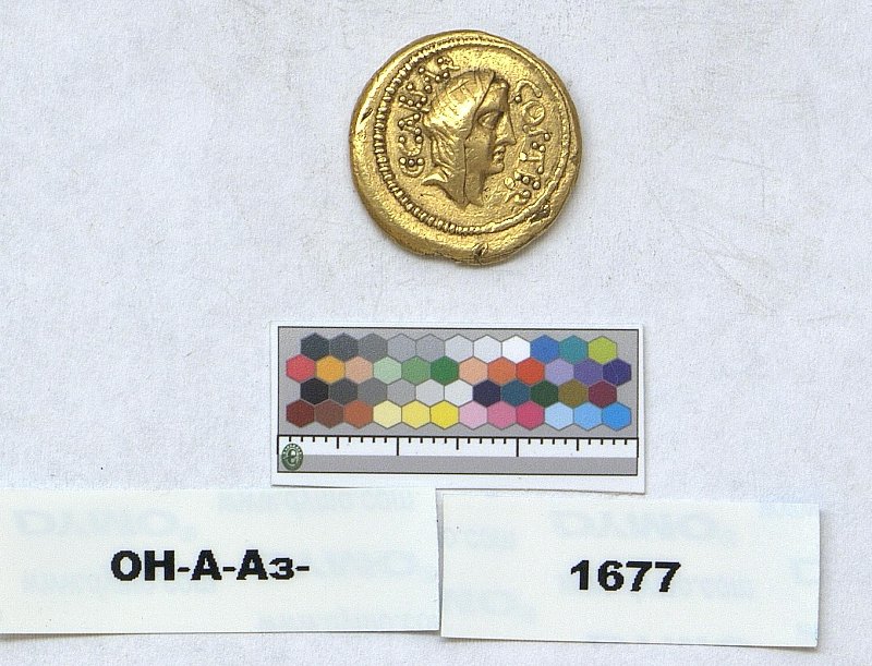 Римская республика · Aureus · I в. до н. э., Федеральное государственное бюджетное учреждение культуры "Государственный Эрмитаж"