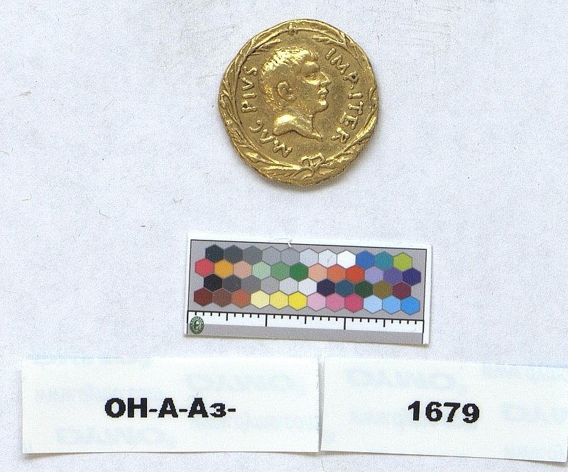 Римская республика · Aureus · I в. до н. э., Федеральное государственное бюджетное учреждение культуры "Государственный Эрмитаж"