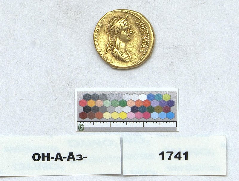 Римская империя · Claudius · Aureus · I в., Федеральное государственное бюджетное учреждение культуры "Государственный Эрмитаж"