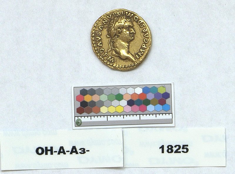 Римская империя · Domitian · Aureus · I в., Федеральное государственное бюджетное учреждение культуры "Государственный Эрмитаж"