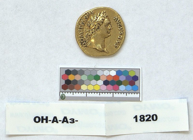 Римская империя · Domitian · Aureus · I в., Федеральное государственное бюджетное учреждение культуры "Государственный Эрмитаж"