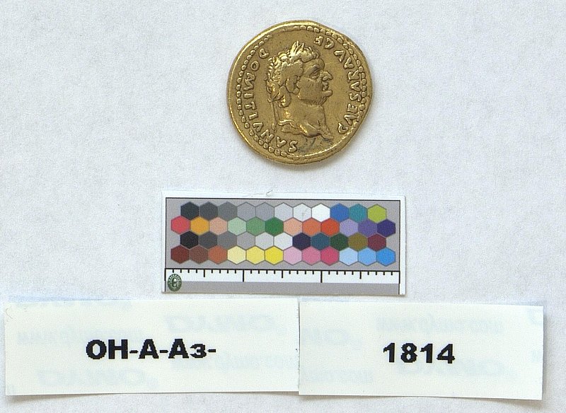 Римская империя · Domitian · Aureus · I в., Федеральное государственное бюджетное учреждение культуры "Государственный Эрмитаж"