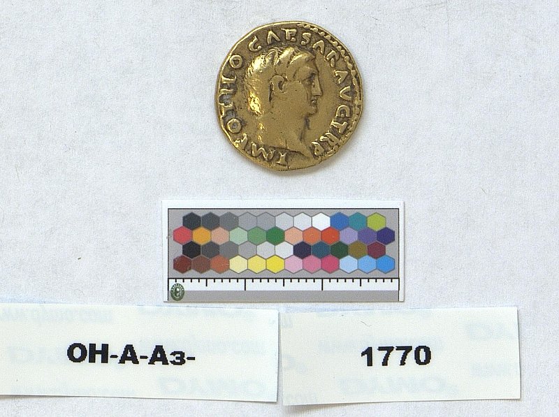 Римская империя · Otho · Aureus · I в., Федеральное государственное бюджетное учреждение культуры "Государственный Эрмитаж"