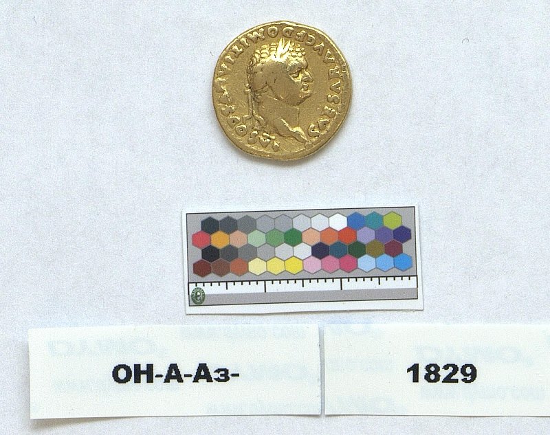 Римская империя · Domitian · Aureus · I в., Федеральное государственное бюджетное учреждение культуры "Государственный Эрмитаж"