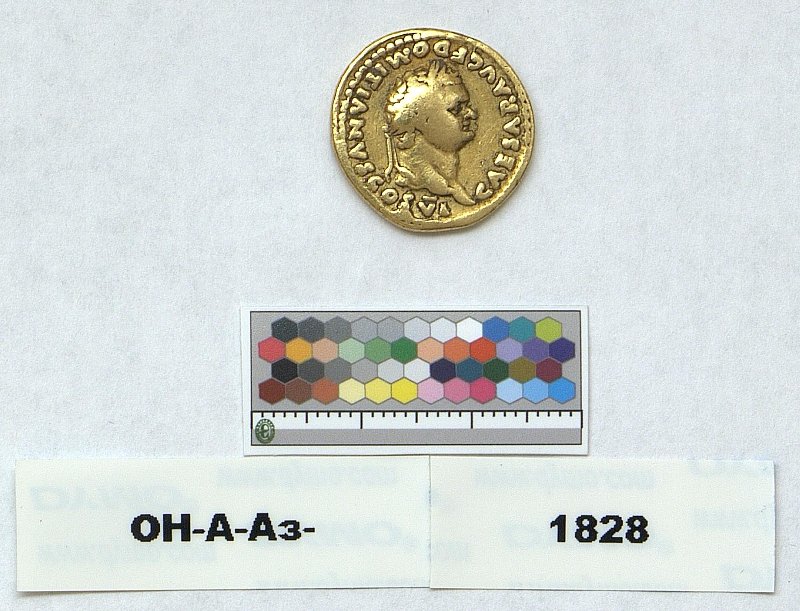 Римская империя · Domitian · Aureus · I в., Федеральное государственное бюджетное учреждение культуры "Государственный Эрмитаж"