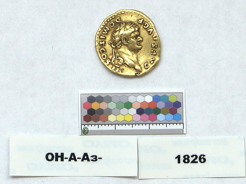 Римская империя · Domitian · Aureus · I в., Федеральное государственное бюджетное учреждение культуры "Государственный Эрмитаж"
