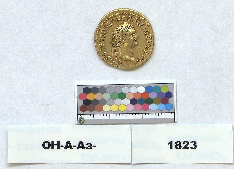 Римская империя · Domitian · Aureus · I в., Федеральное государственное бюджетное учреждение культуры "Государственный Эрмитаж"