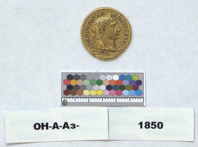 Римская империя · Trajan · Aureus · I в., Федеральное государственное бюджетное учреждение культуры "Государственный Эрмитаж"