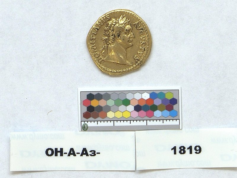 Римская империя · Domitian · Aureus · I в., Федеральное государственное бюджетное учреждение культуры "Государственный Эрмитаж"